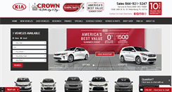 Desktop Screenshot of crownkia.com